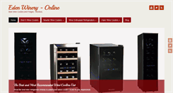 Desktop Screenshot of edenwinery.com